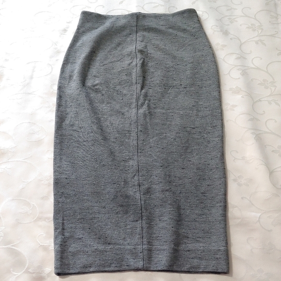 Aritzia Wilfred Lis Pencil Skirt - Sz Small, Charcoal Gray - Picture 3 of 6
